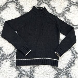 Ralph Lauren Polo Jeans Zipper Neck Turtleneck Sweater